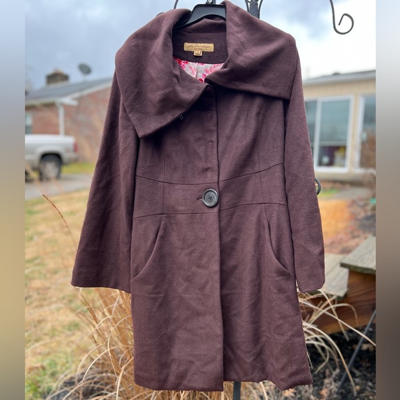 ANYA PONOROVSKAYA Wool Coat - Picture 2 of 16